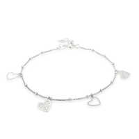 Fancy Open And Close Heart Anklet
