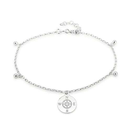 Dangling Compass Anklet
