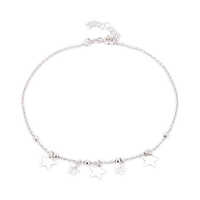 Big And Small Multi-Star Anklet