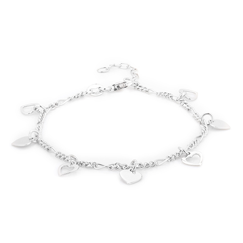 Hanging Open And Close Heart Bracelet