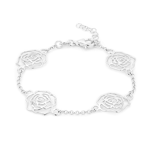 Modern Multi-Roses Bracelet