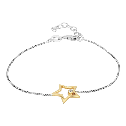 Two Tone Contrast Bracelet