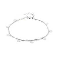 Dangling Multi-Disc Charm Bracelet