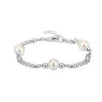 Double Layered Beaded Bracelet