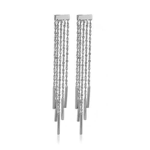 Wind Chime Tassel Earrings