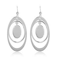 Multi Oval Dangling Drop Earring