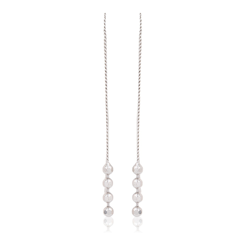 Beaded Threader Earrings