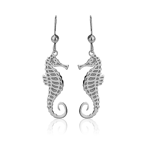 Sea-Theme Sea Horse Earring
