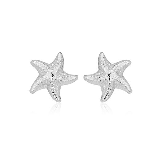 StarfishStud Silver Earring