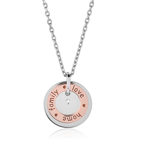 Fancy Diamond Accent Pendant Necklace
