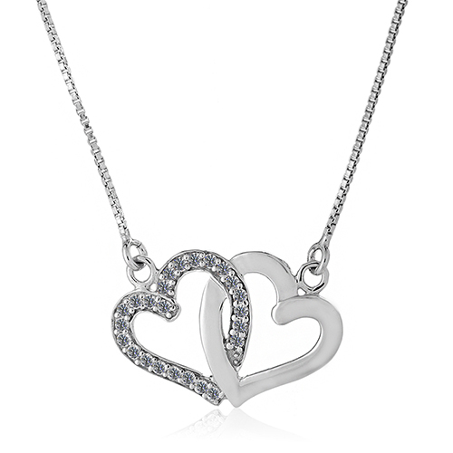 Interlock Love Sign Necklace