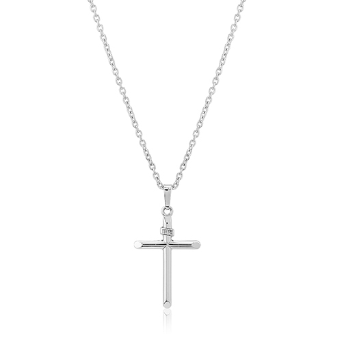 Hollow Cross Pendant Necklace