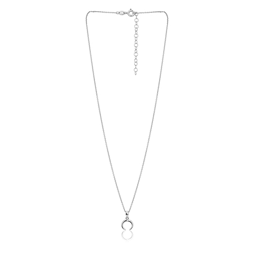 Crescent Horn Pendant Necklace