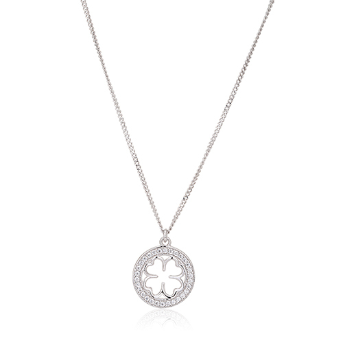 Clover Leaf Pendant Necklace