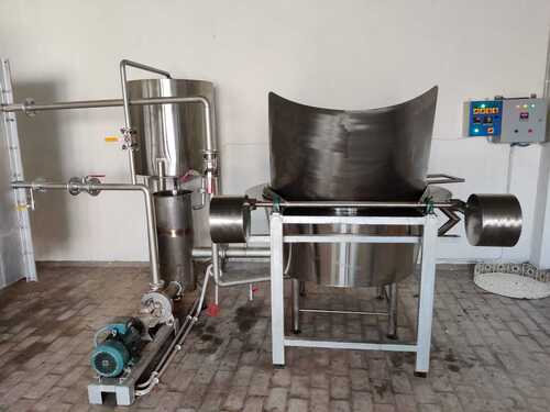 Bio Mass Pellet Batch Fryer Capacity: 100-200 Kg/Hr