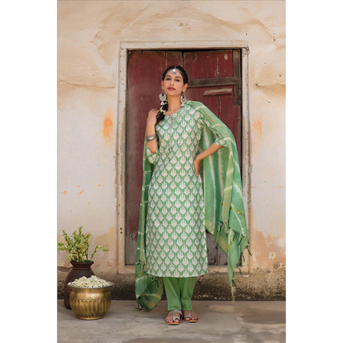 Silk Kurti Set