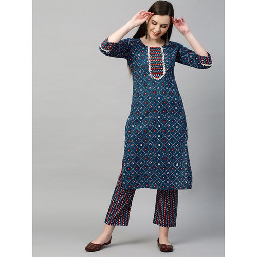 Cotton Kurti Sets