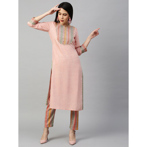 Rayon Kurti Set