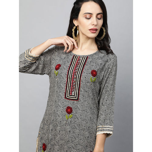 Handwork Printed Kurti