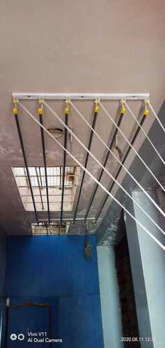 Ceiling mounted pulley type cloth drying hangers  in Olavakode Palakad