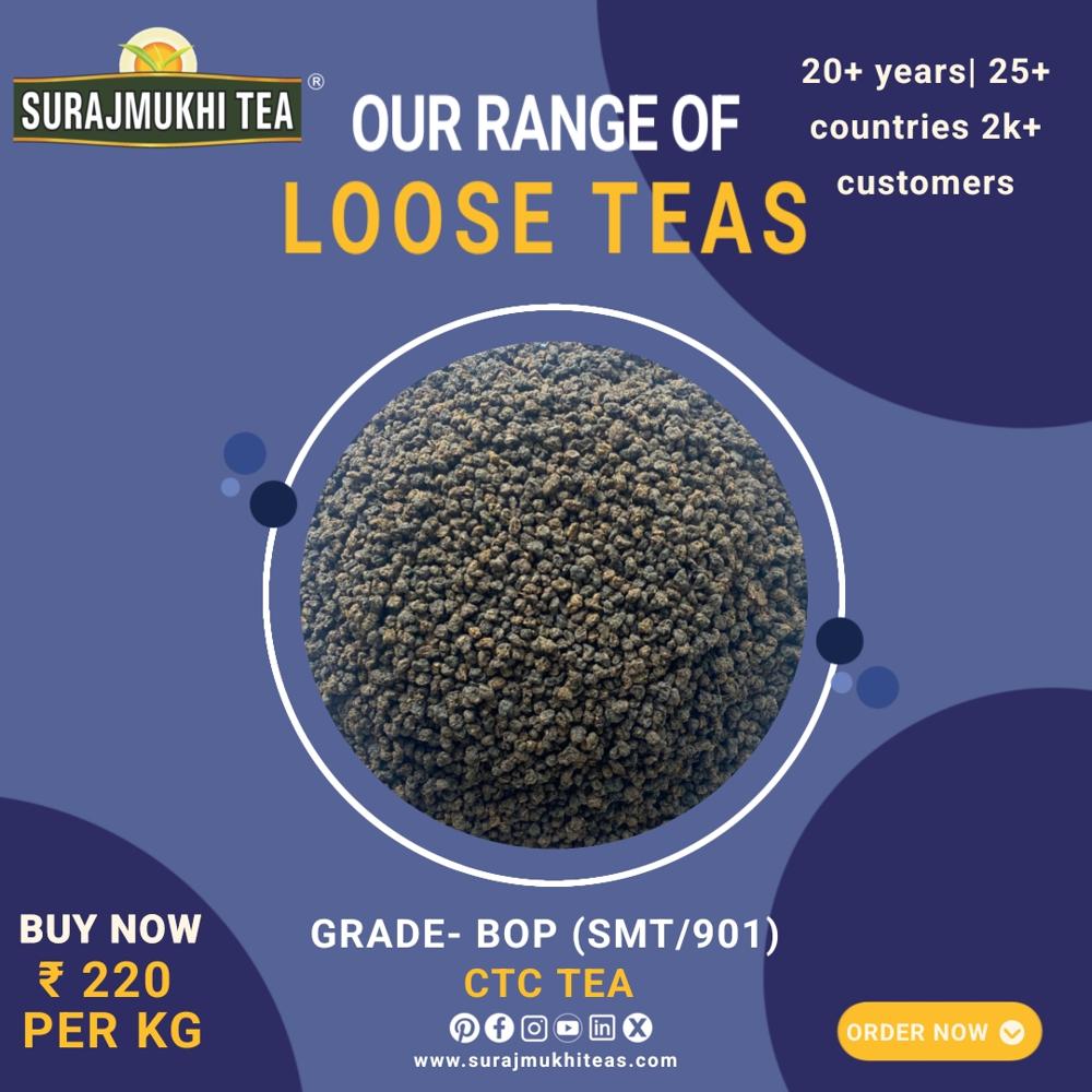 Bop Loose Tea 901 - Caffeine (%): 40-70 Milligram  Milligram (mg)