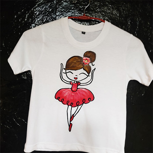 Hand Painted Kids T Shirts