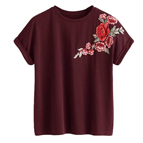 Embroidered T Shirts 