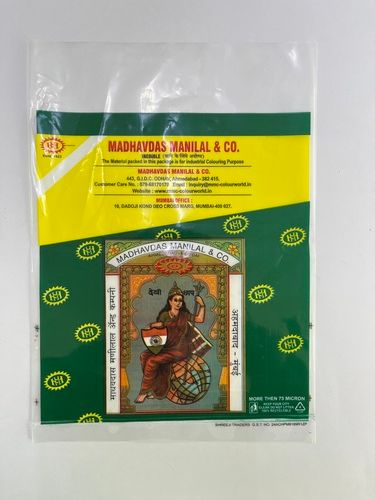 Masala plastic bag