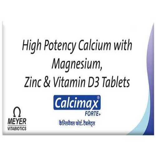 Calcimax Forte Plus Pharmaceutical Tablet General Medicines At Best