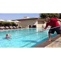 Swimming Pool Safety Hook - Color: Silver