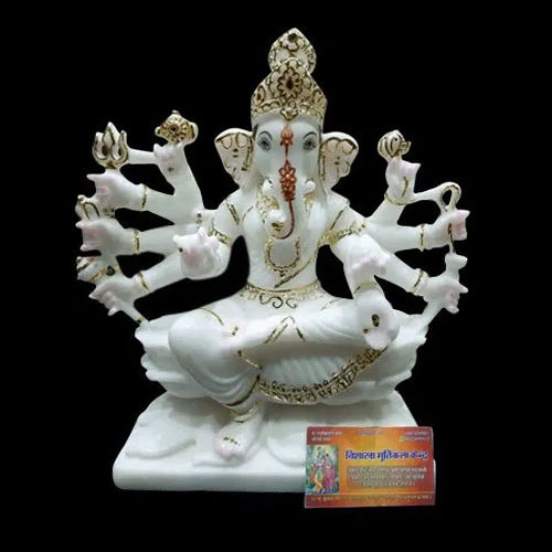 Decorative Marble Ganesh Statue