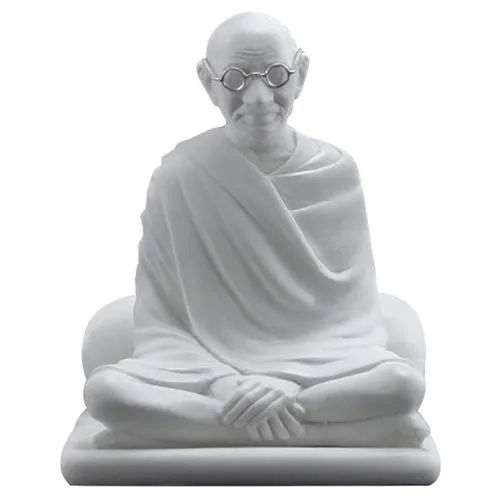 2 Feet Marble Gandhi Statue