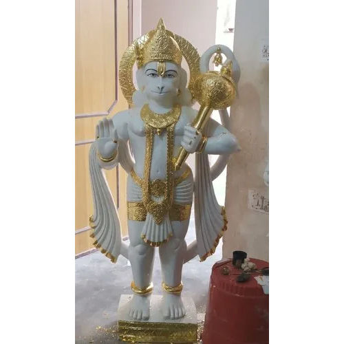 54 inch Marble Hanuman Murti