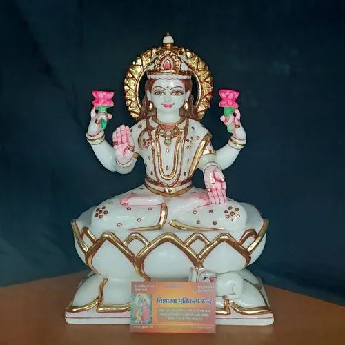 12 inch Multicolor  Mahalaxmi Statue