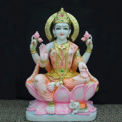 15 inch Marble Laxmi Mata Statue