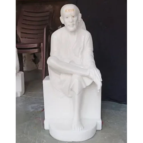 30 inch Marble Sai Baba Statue