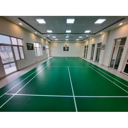 Pvc Badminton Court Mat Flooring