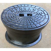 Equal Grey Cast Iron 300 Mm Long Hydrant Box Complete
