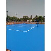 Synthetic PU Volleyball Court