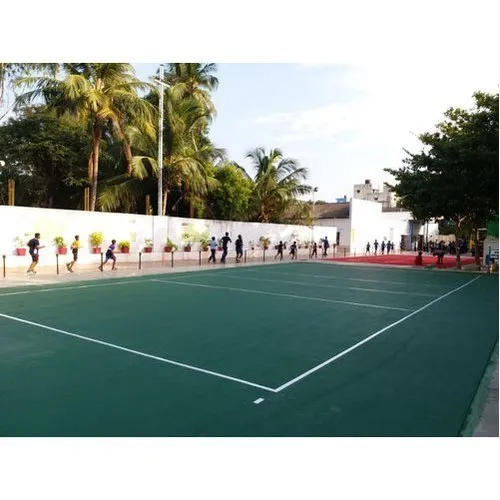Synthetic PU Volleyball Court