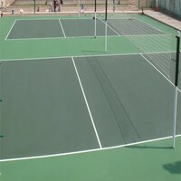 Synthetic Acrylic Volleyball Court