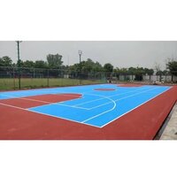 Synthetic Acrylic Basketball Court