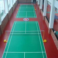 Synthetic Indoor Sports Badminton Court Flooring