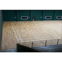 Teak Wooden Badminton Court