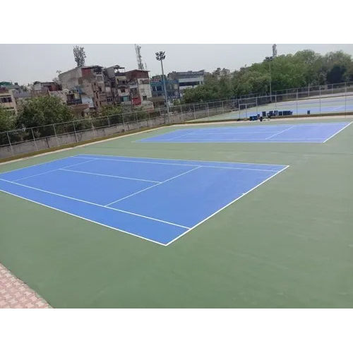 Synthetic Tennis Court Construction Flooring Services