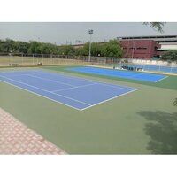 Synthetic Tennis Court Construction Flooring Services