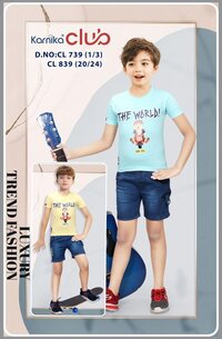 Boys Latest T Shirt With Pant