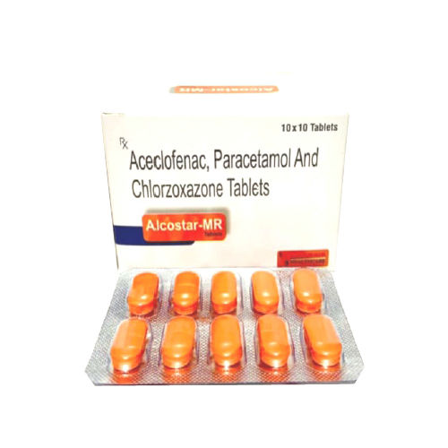 Aceclofenac Paracetamol And Chlorzoxazone Tablets