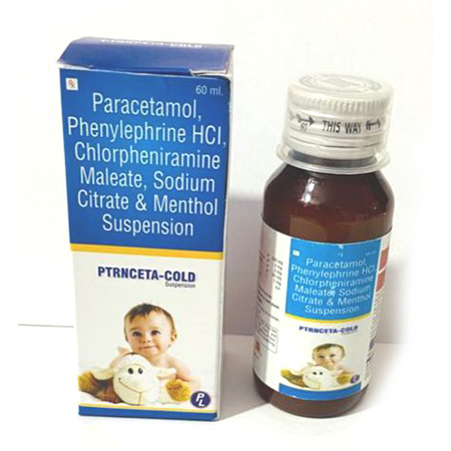 Paracetamol And Menthol Suspension