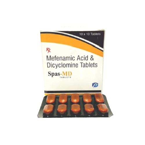 Mefenamic Acid And Diclomine Tablets